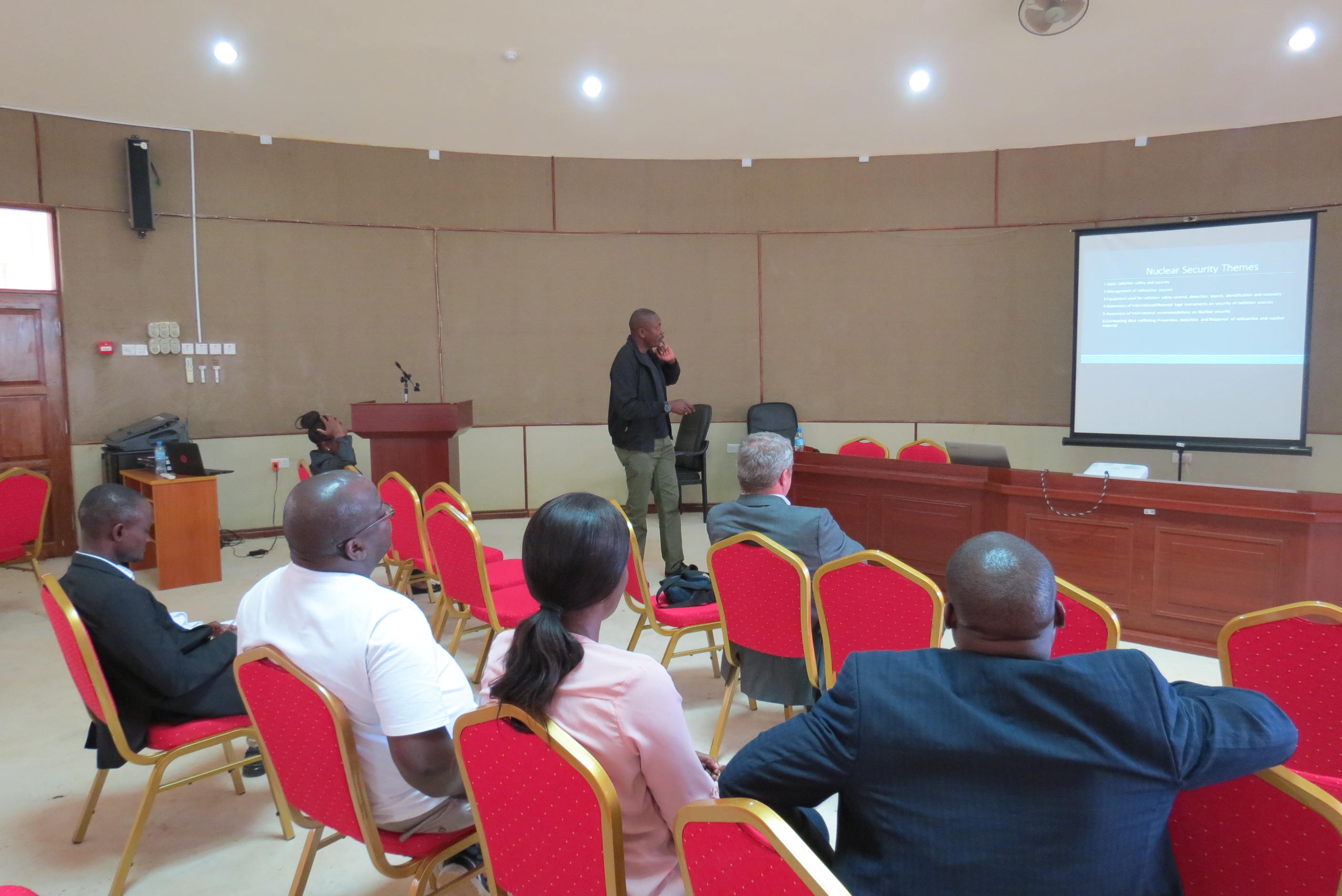 photo individual presentation of trainee final day TTT Tanzania